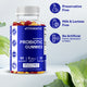 Sugar Free Probiotic 5 Billion 60 Vegan Gummies