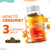 Extra Stregth Glucosamine 1000mg, Chondroitin 40mg, MSM 50mg, Boswellia 100mg, Turmeric 150 mg (Per 3 Servings) - Pectin Based 60 Gummies