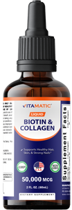 Liquid Biotin Collagen 2 OZ
