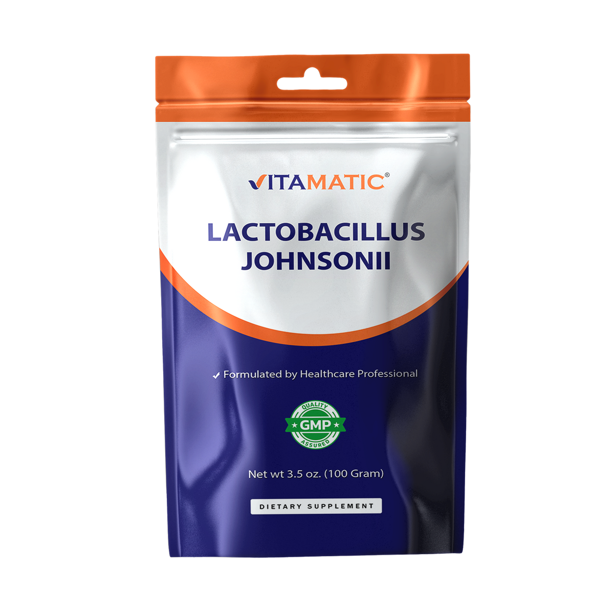 Lactobacillus Johnsonii Probiotic Powder, 100g Pouch