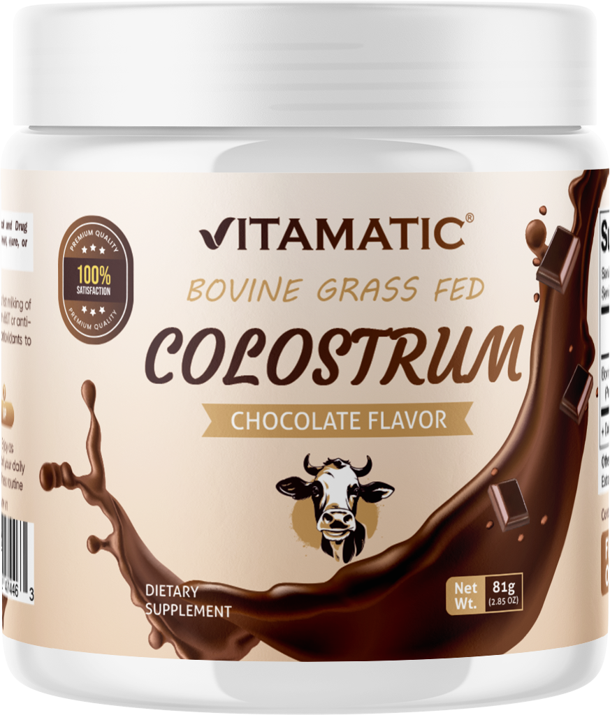 Bovine Colostrum 30% IgG Chocolate Flavored Powder