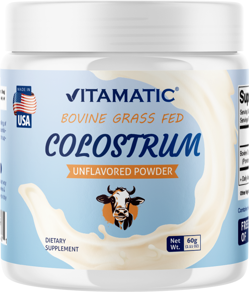 Colostrum Powder 30% IgG - JAR 60 Grams (Unflavored)