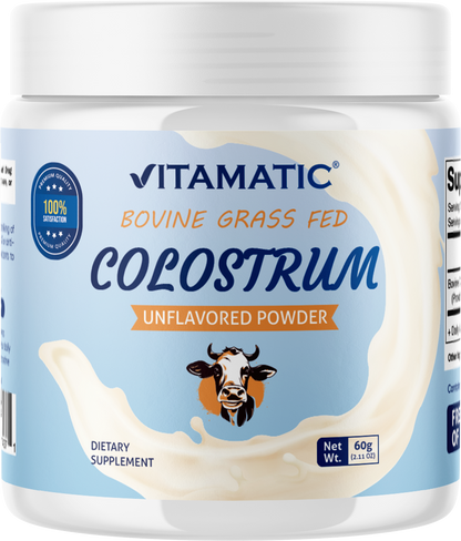 Colostrum Powder 30% IgG, 60g Jar