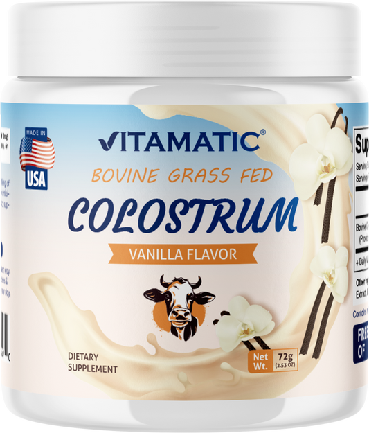 Bovine Colostrum Vanilla Powder 30 Servings