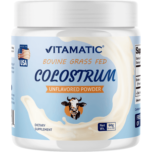 Colostrum Powder 30% IgG - JAR 60 Grams (Unflavored)