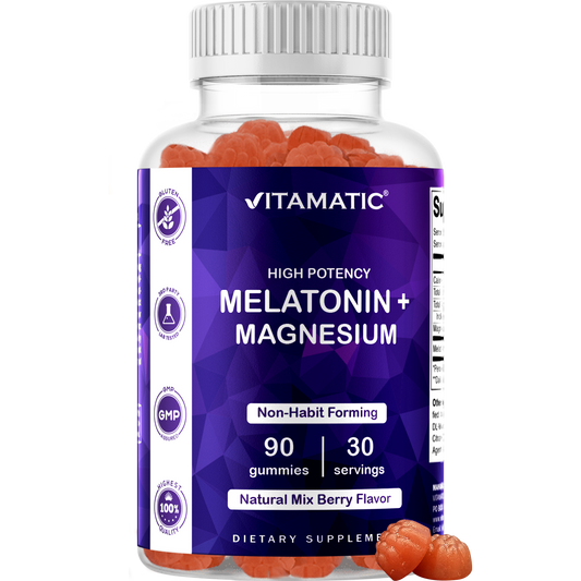 Melatonin 30mg with Magnesium Gummies