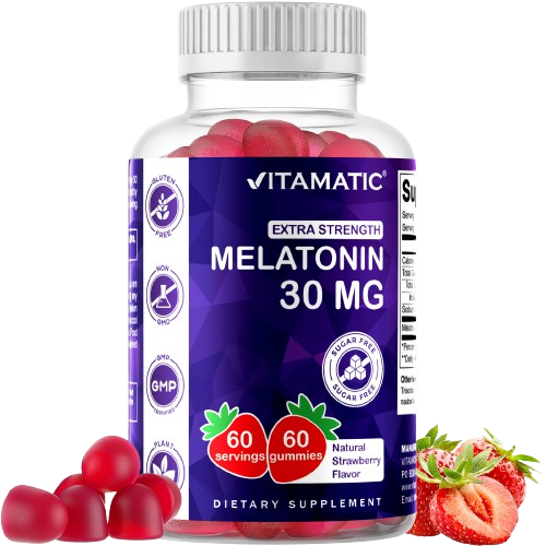 Sugar Free Melatonin 30mg - 60 Gummies
