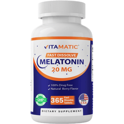 Melatonin 20mg 365 Tablets
