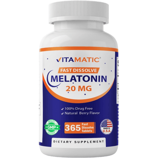 Melatonin 20mg 365 Tablets