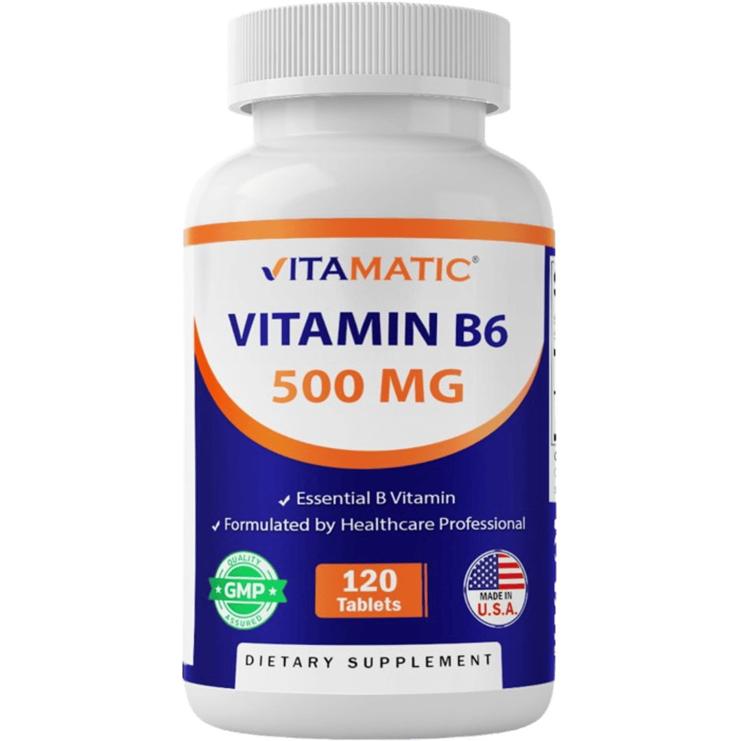 Vitamin B6 500 mg - 120 Tablets