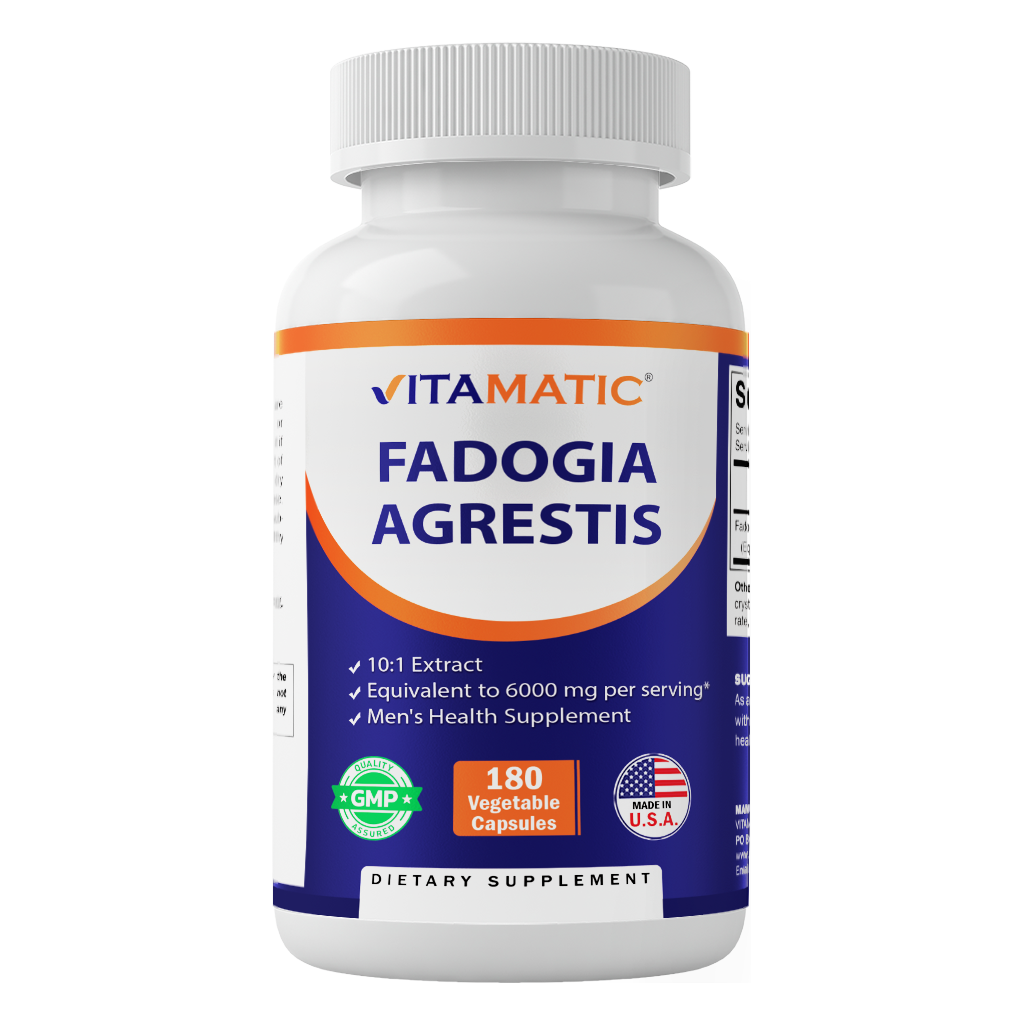 Fadogia Agrestis 600mg - 180 Veg Capsules