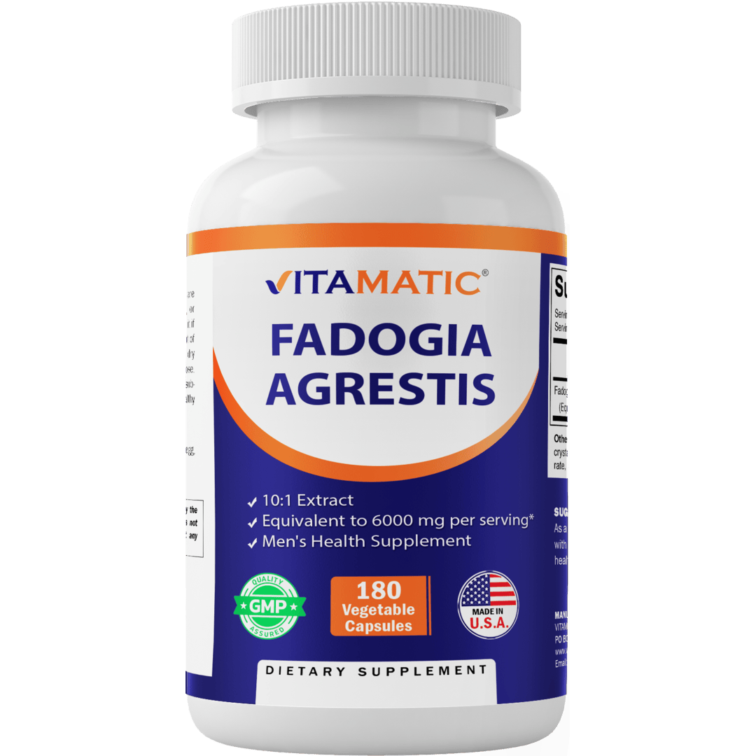 Fadogia Agrestis 600mg - 180 Veg Capsules