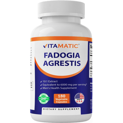 Fadogia Agrestis 600mg - 180 Veg Capsules