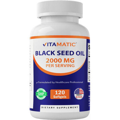 Black Seed Oil 2000mg - 120 Softgels