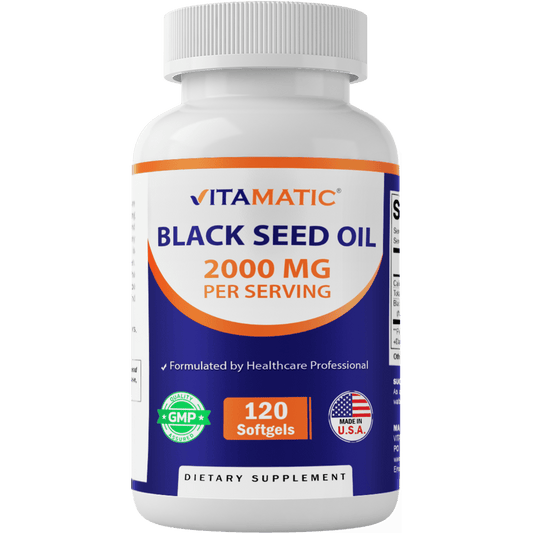 Black Seed Oil 2000mg - 120 Softgels
