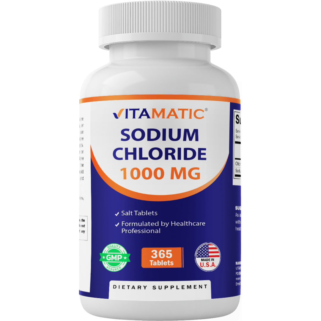 Sodium Chloride 1000mg 365 Tablets
