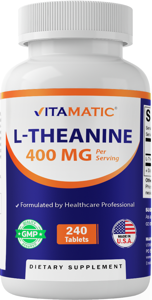 L-Theanine 400mg - 240 Tablets