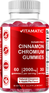 Sugar Free Cinnamon with Chormium 60 Gummies