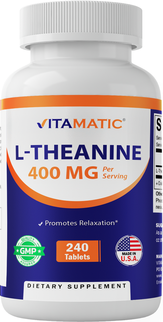L-Theanine 400mg 240 Tablets