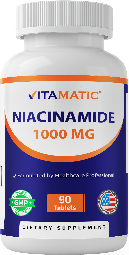 Niacinamide 1000mg 90 Tablets