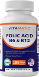 Folic Acid B12 B6 180 Tablets