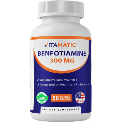 Benfotiamine 300mg 90 Vegetarian Capsules