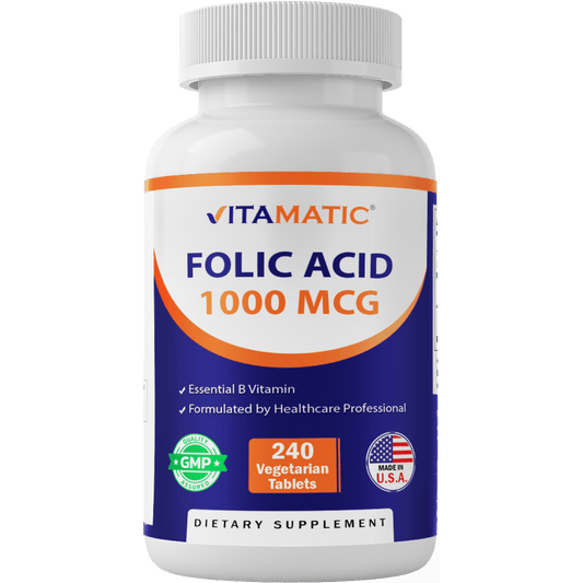Folic Acid 1 mg - 240 Tablets