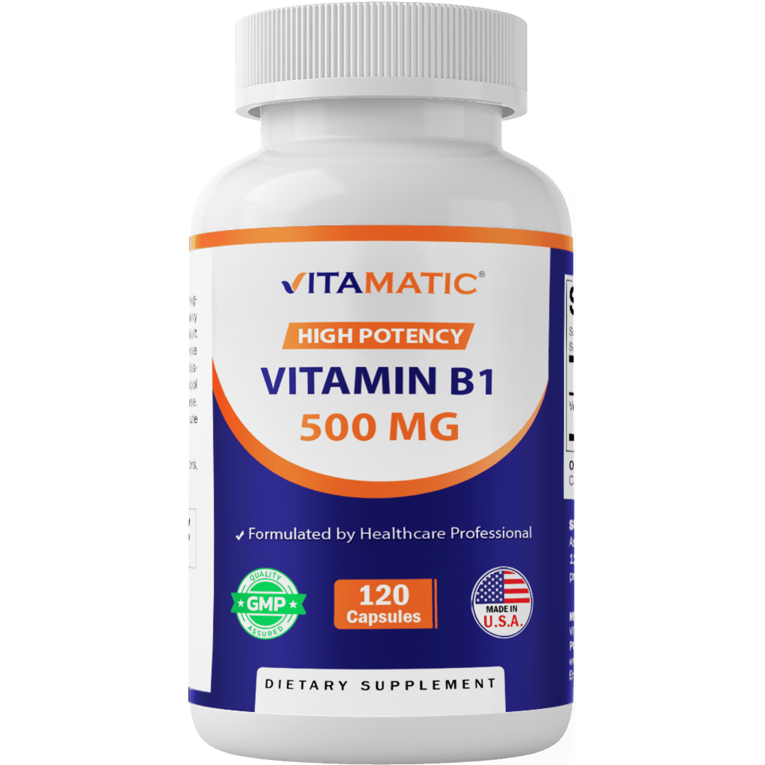 Vitamin B1 (Thiamine) 500mg - 120 Capsule