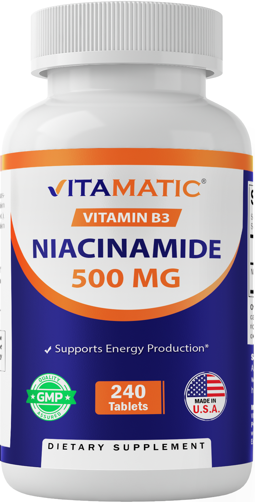 Niacinamide 500 mg 240 Tablets