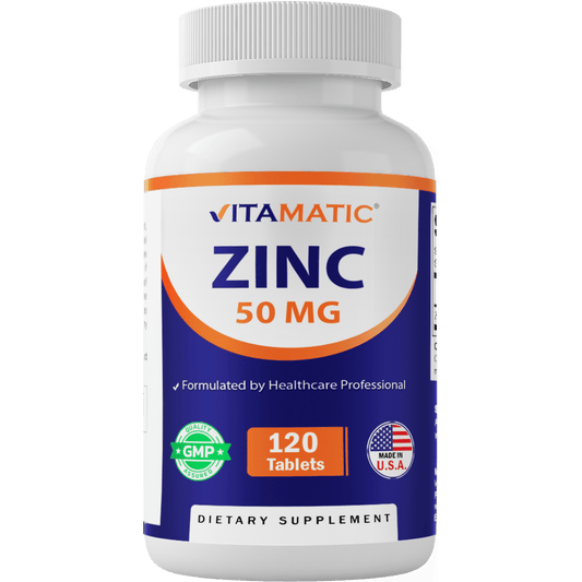 Zinc 50 mg - 120 Tablets