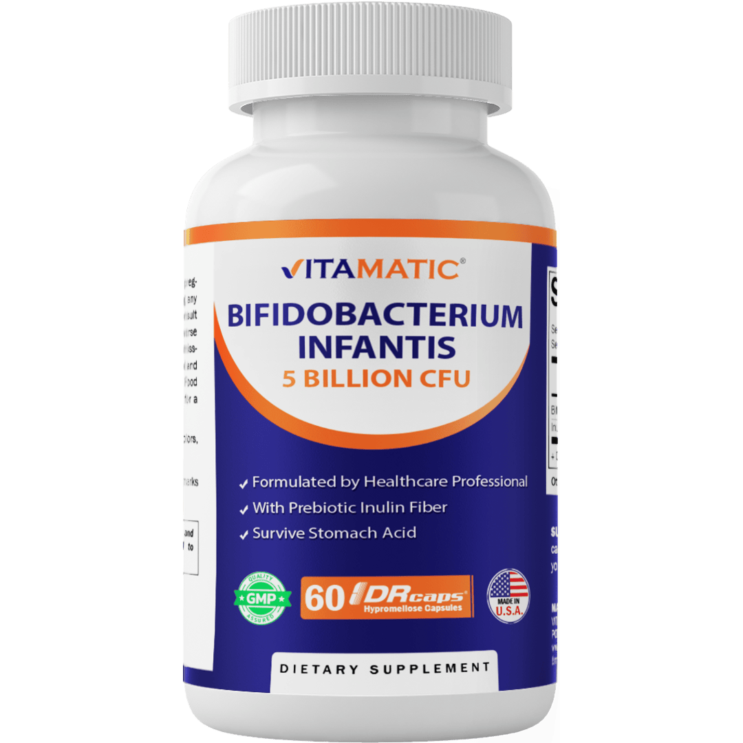 Bifidobacterium Infantis - 5 Billion per DR Capsule - 60 Count