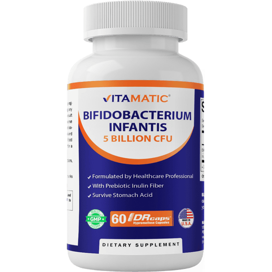 Bifidobacterium Infantis - 5 Billion per DR Capsule - 60 Count