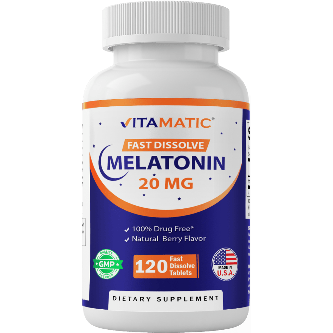 Melatonin 20mg Fast Dissolve 120 Tablets