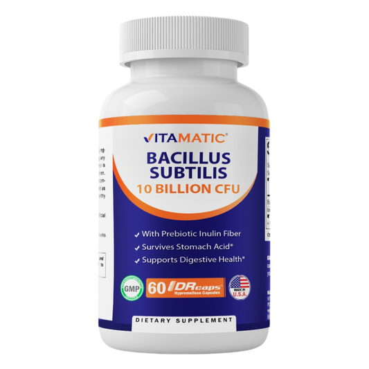 Bacillus Subtilis 10 Billion CFU DR Capsule 60 Capsules