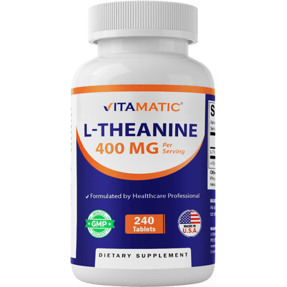 L-Theanine 400mg - 240 Tablets