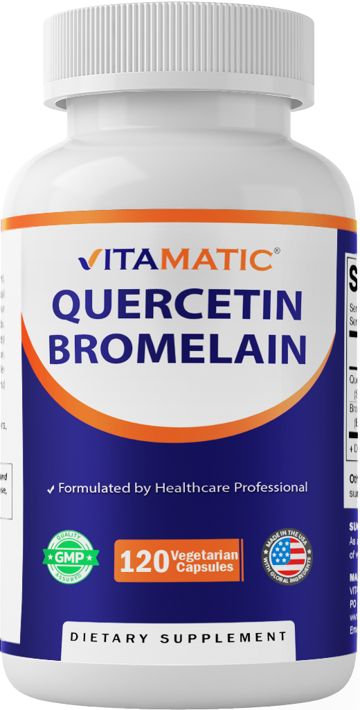 Quercetin Bromelain, 120 Veg Capsules