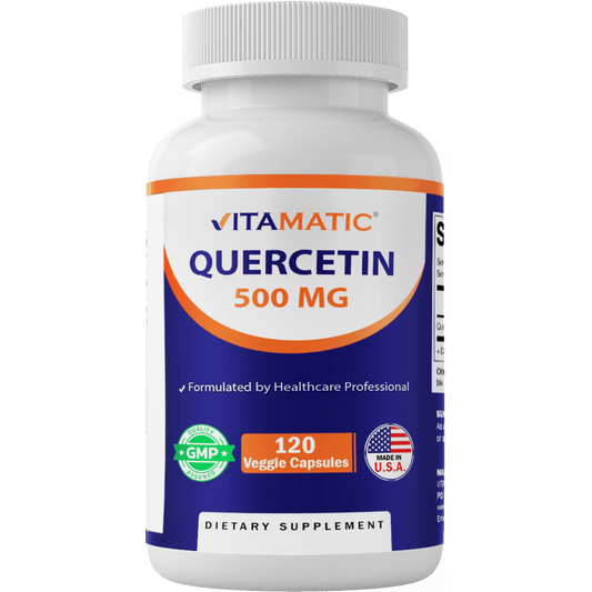 Quercetin 500 mg - 120 Vegetable Capsules