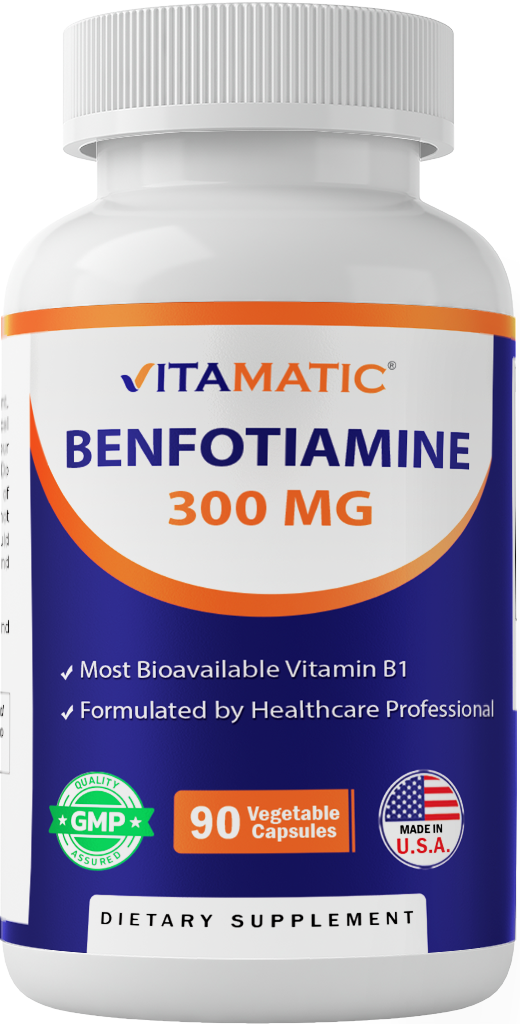 Benfotiamine 300mg 90 Vegetarian Capsules