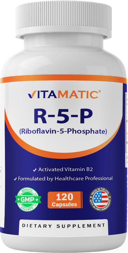 R-5-P Riboflavin-5-Phosphate 50mg Capsules