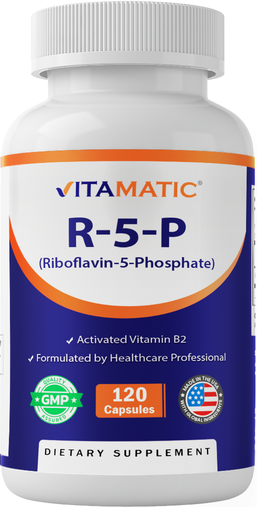 R-5-P Riboflavin-5-Phosphate 50mg Capsules