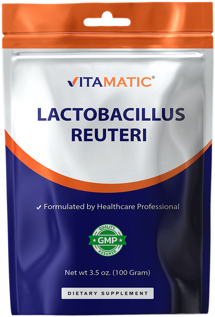 Vitamatic Lactobacillus Reuteri Probiotic Powder, 100g Pouch
