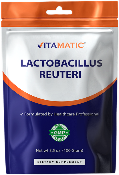 Vitamatic Lactobacillus Reuteri Probiotic Powder, 100g Pouch