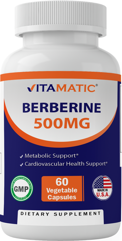 Berberine 500 mg 60 Veg Capsules