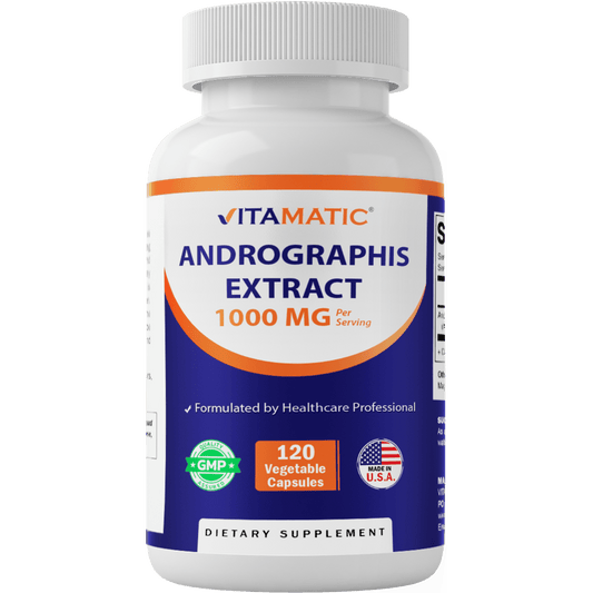 Andrographis Extract 1000 mg Per Serving - 120 Veg Capsules