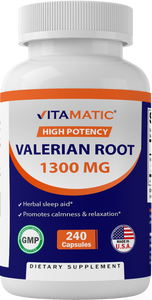 Valerian Root 1300 mg 240 Capsules