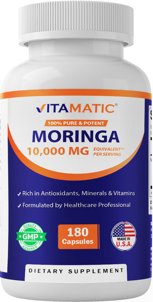 Moringa Capsules 10,000mg - 180 Capsules