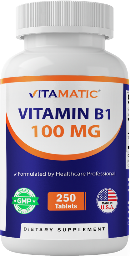 Vitamin B1 100 mg - 250 Tablets