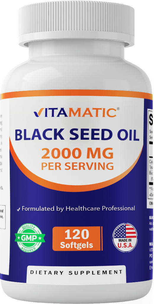 Black Seed Oil 2000mg - 120 Softgels