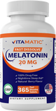Melatonin 20mg 365 Tablets