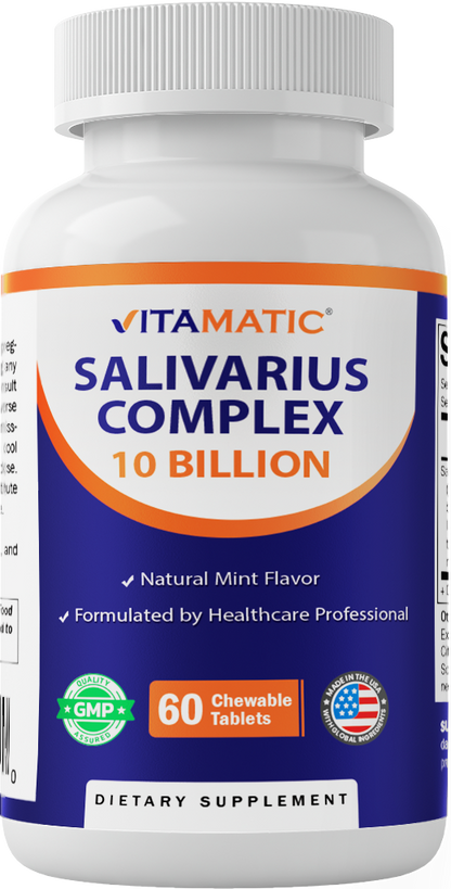 Salivarius Complex 10 Billion CFU, 60 Tablets